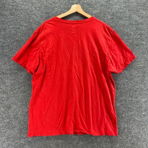 Genuine Merchandise T-Shirt Men XL Red Crew Neck Short Sleeve Pullover STL - Picture 2 of 9